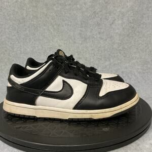Nike Dunk Low Retro White Black Panda (PS) CW1588-100 Size 2.5